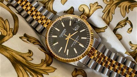 rolex date hommage|Rolex homage review.